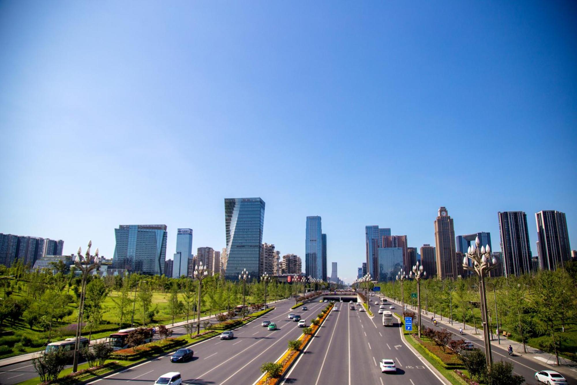 Holiday Inn Chengdu Century City-Easttower Экстерьер фото